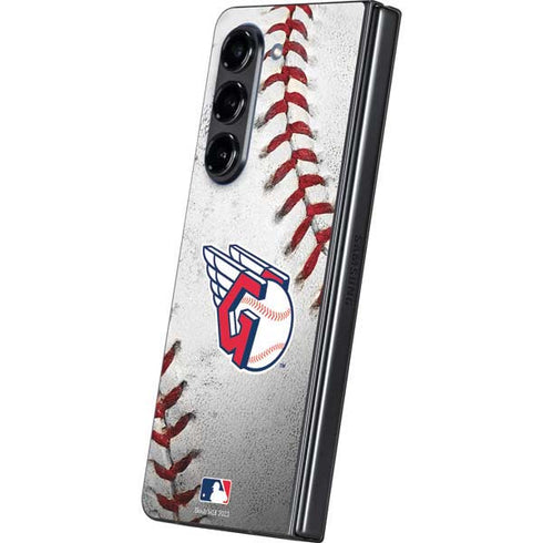 MLB Cleveland Guardians Game Ball Galaxy Z Fold5 5G Skin